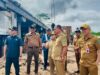 Hari Pertama Kerja, Wabup Tinjau Jembatan Ambruk
