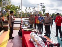 Wabup Ikuti Apel Personel dan Sarpras Penanggulangan Karhutla