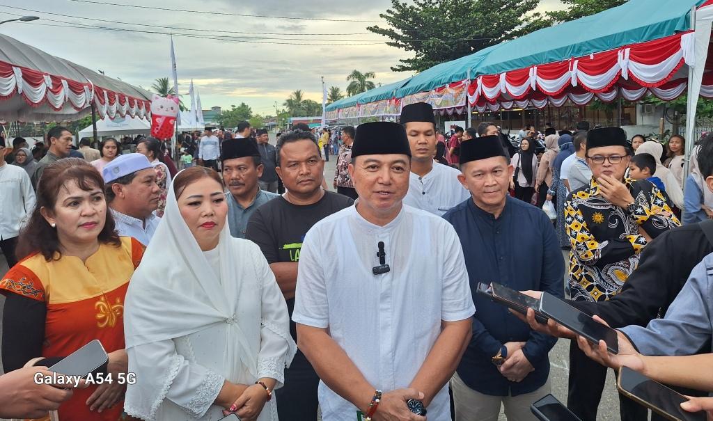 Wakil Bupati Kapuas Buka Pasar Ramadan