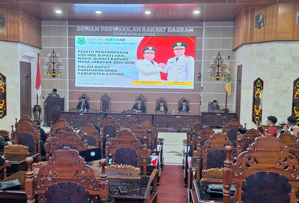 Bupati dan Wabup Komitmen Wujudkan Kapuas Bersinar