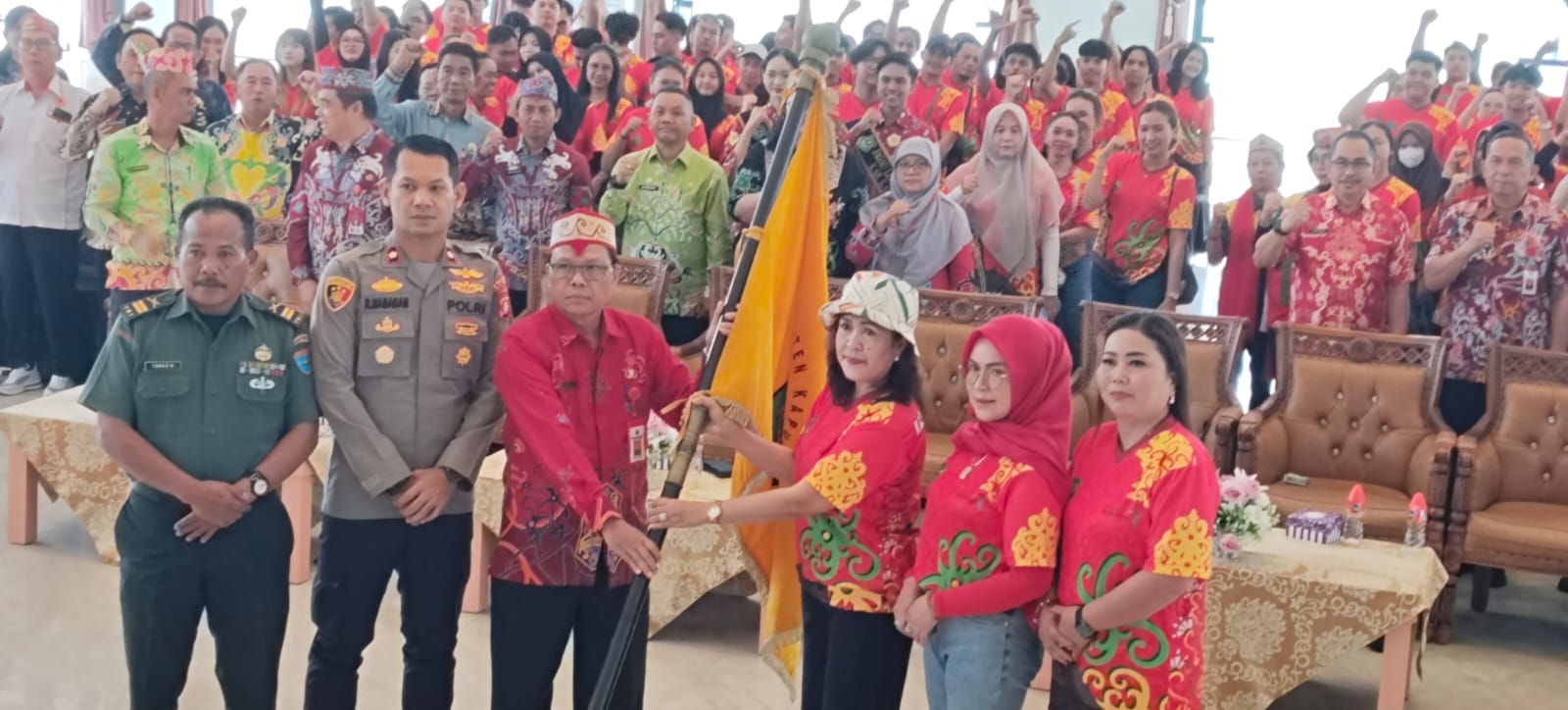 Pemkab Kapuas Berangkatkan Kontingen FBIM 