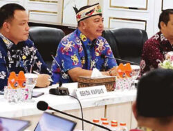 Wabup Pimpin Rapat Koordinasi Demi Wujudkan Kapuas Bersinar