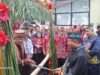 Masuki Rumah Jabatan, Bupati Disambut Potong Pantan