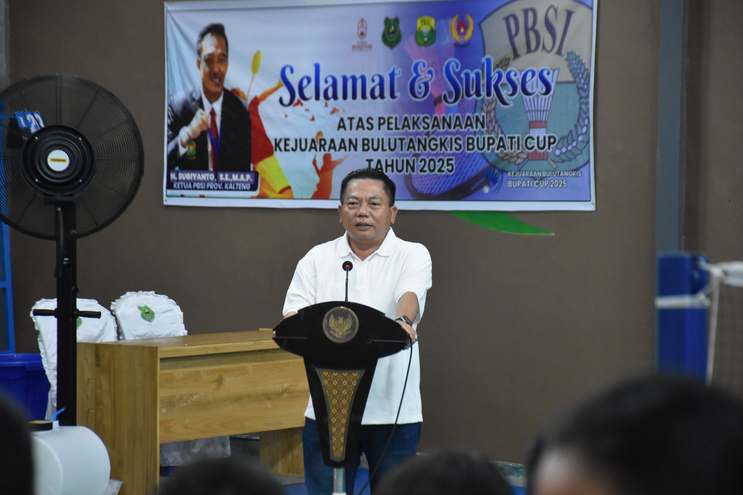 Bupati HM Wiyatno Buka Kejuaraan Bulu Tangkis Bupati Cup 2025