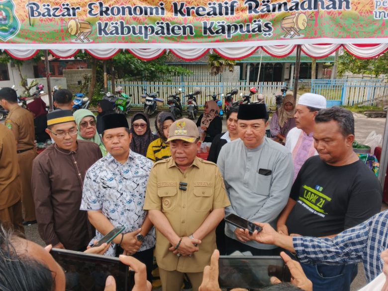 Bupati Apresiasi Antusiasme Pelaku UMKM di Pasar Ramadan