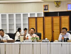 Bupati HM Wiyatno Pimpin Rapat Penentuan Lokasi Transmigrasi Lokal Warga Terdampak Banjir