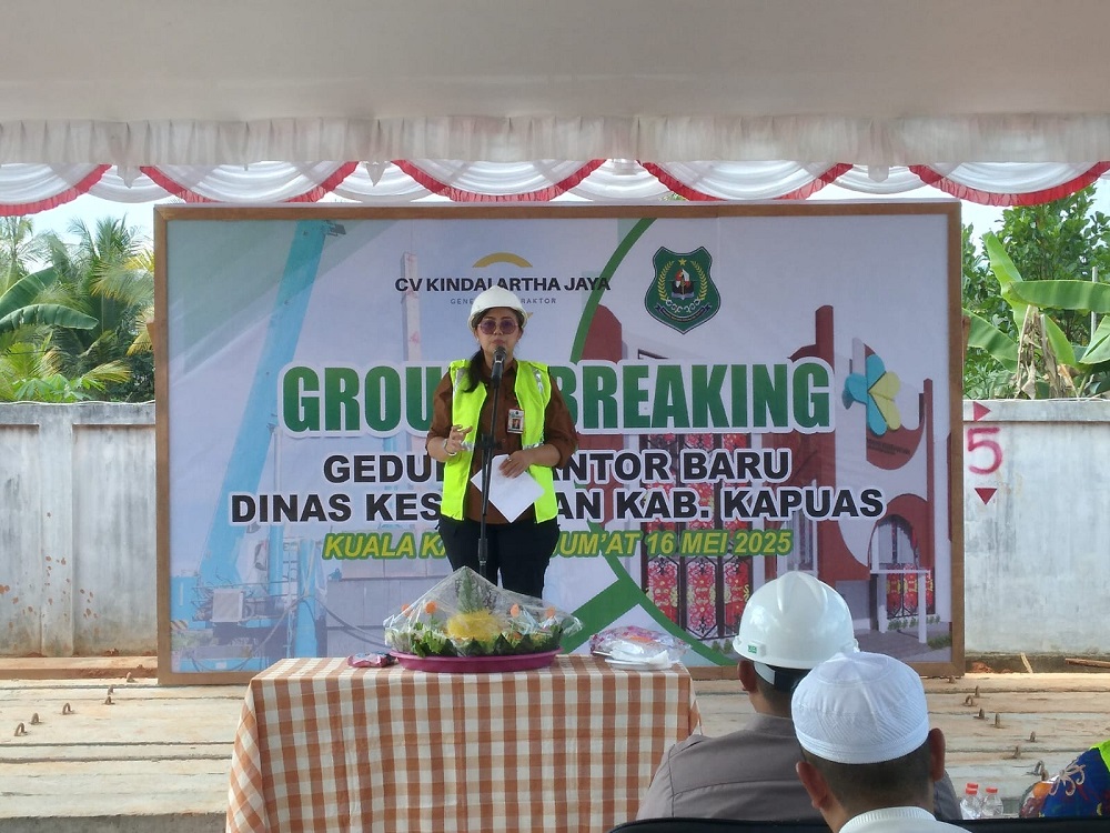Groundbreaking Gedung Baru Dinkes, Simbol Komitmen Pelayanan Kesehatan yang Optimal