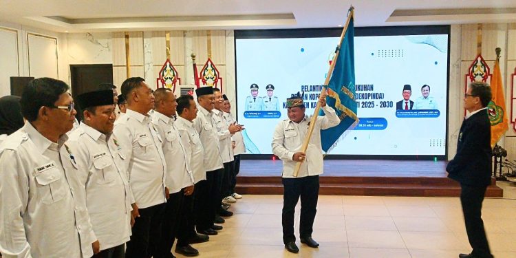 Bupati Kapuas HM Wiyatno Hadiri pelantikan Dekopinda Kapuas