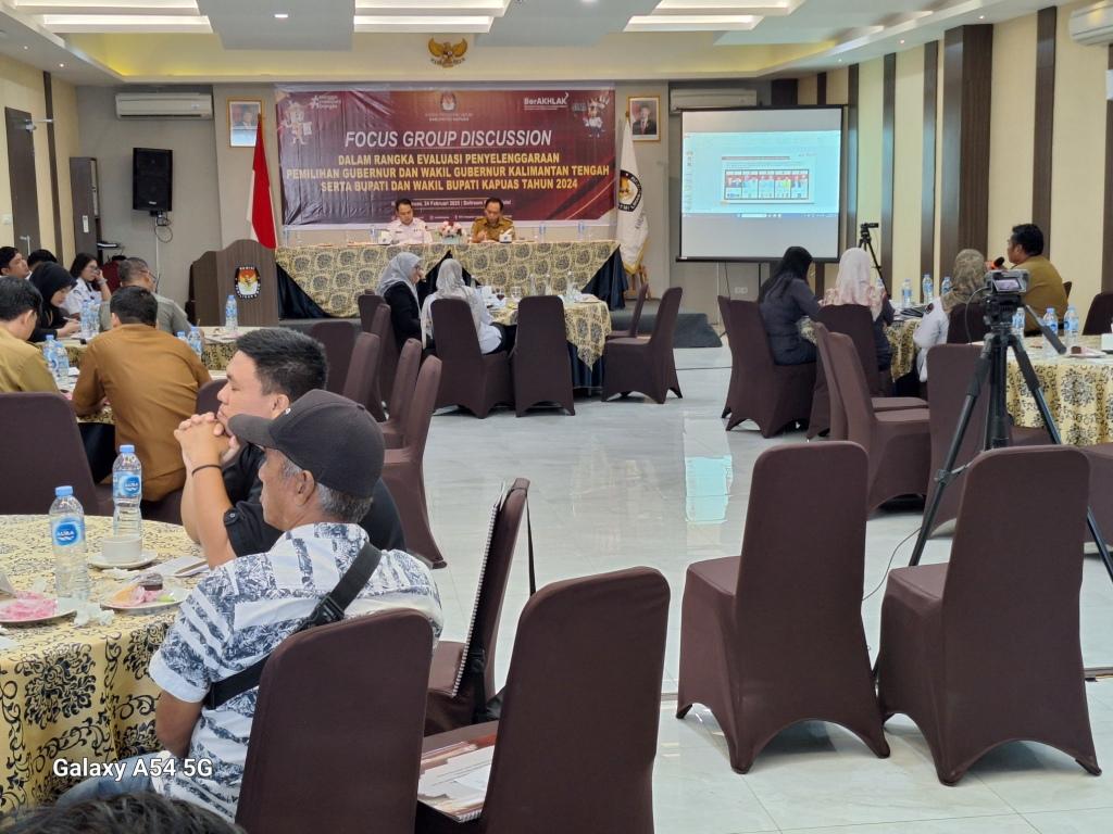 KPU Kapuas Gelar Focus Group Discussion