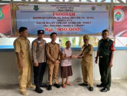 Kades Timpah Salurkan BLT DD 2025 Tahap I