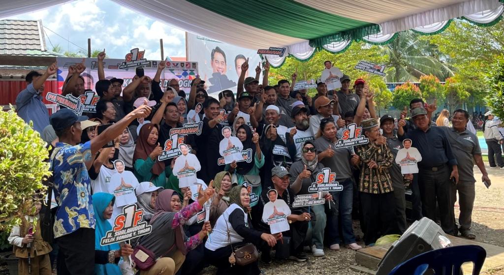 Warga Desa Sabuh Dukung Penuh Shalahuddin-Felix