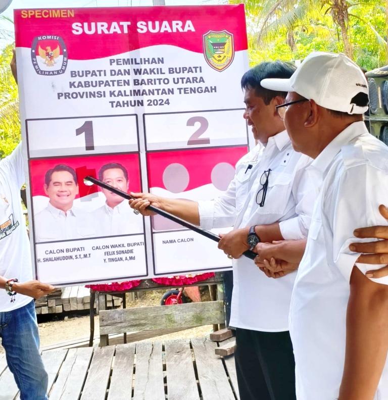 Kampanye di Gunung Timang, Shalahuddin-Felix Sampaikan 11 Program Unggulan