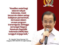 Program Transmigrasi Perlu Dievaluasi