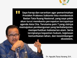 Presiden Perlu Bentuk Badan Tata Ruang Nasional Presiden Perlu Bentuk Badan Tata Ruang Nasional