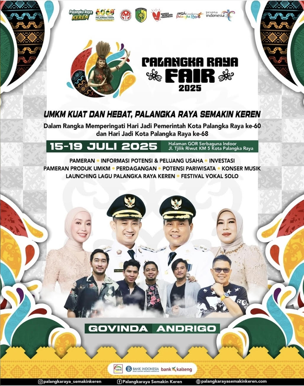 Palangka Raya Lewu Fair Festival HUT Palangka Raya Bangkitkan UMKM Lokal Palangka Raya Lewu Fair Festival HUT Palangka Raya Bangkitkan UMKM Lokal