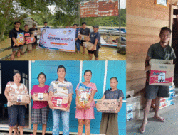 Anggota DPR RI Andina Narang Bantu Korban Banjir Kapuas
