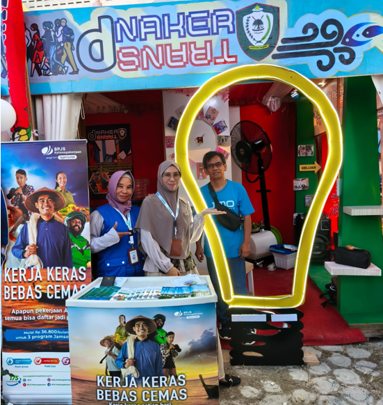 BPJS Ketenagakerjaan Sampit Ramaikan Event Sampit Trade Expo 2025