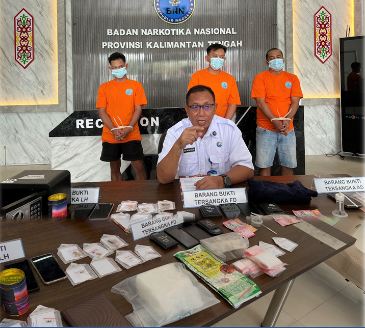 Oknum ASN Gumas Diduga Pesan Narkoba