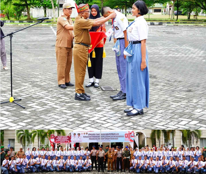 PERSAINGAN 54 CALON ANGGOTA PASKIBRAKA KALTENG-Ini Tantangan Pasukan Pengibar Bendera Pusaka