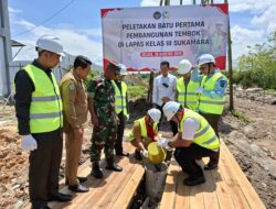 Lapas Sukamara Mulai Pembangunan Tembok Keliling