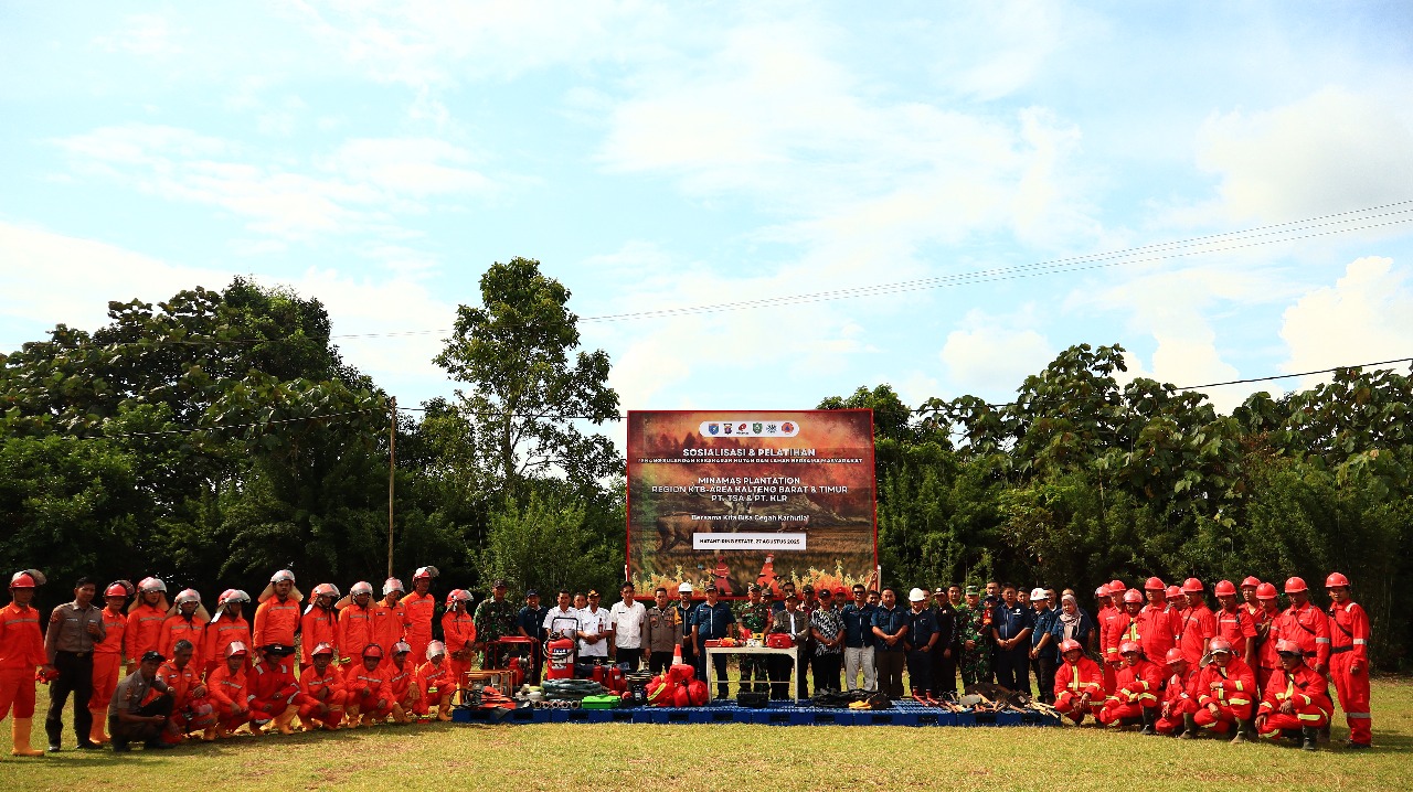 Komitmen Cegah Karhutla, Minamas Plantation Kembali Gelar Sosialisasi dan Pelatihan Pengendalian Karhutla di Kalteng
