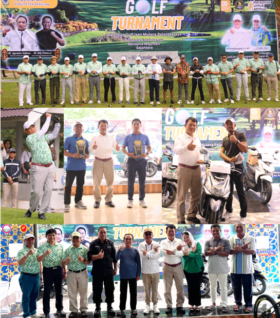 Turnamen Golf Seruyan Semarakkan HUT dan Kemerdekaan