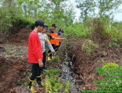 Polsek Sabangau dan TSAK Kalampangan Gelar Patroli Cegah Karhutla
