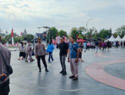 Polresta Palangka Raya Amankan Rangkaian CFD di Bundaran Besar