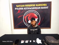 Tangkap Buruh Harian Lepas, Polisi Sita 36 Gram Sabu