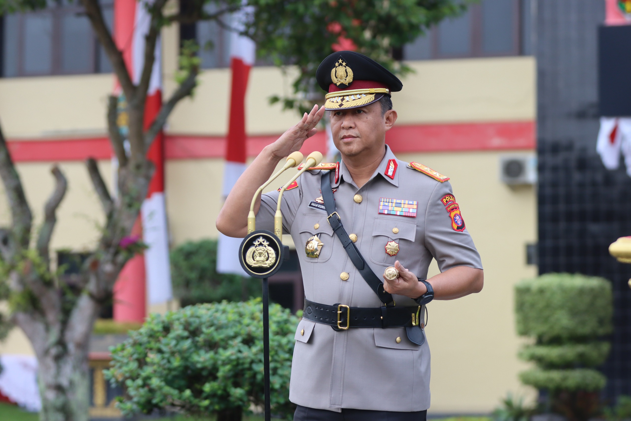 Polda Kalteng Gelar Upacara Hari Juang Polri