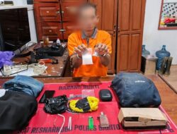 Pengedar Narkoba Asal Murung Raya Ditangkap