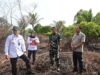 BPBD Palangka Raya Dampingi Tim Kemenko Polkam Tinjau Karhutla