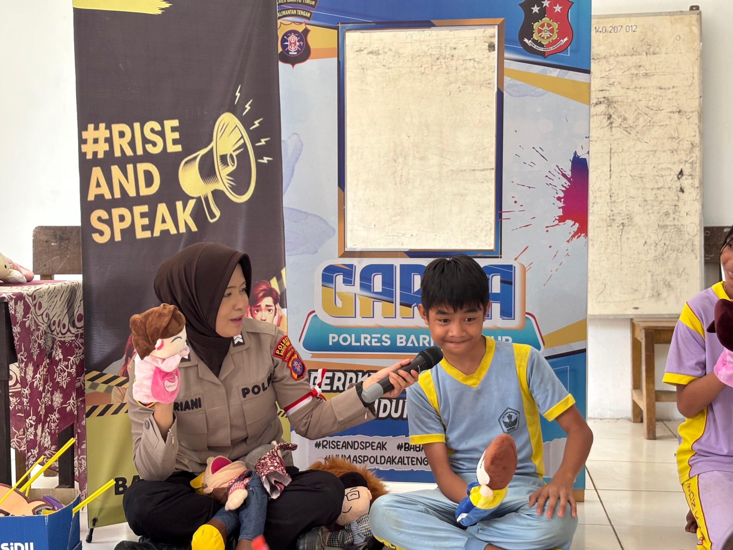 GARDA Bartim “Rise and Speak” di SDN Desa Karang Langit
