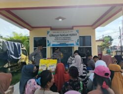 GPM, Polsek Pangkalan Banteng Sediakan 4 Ton Beras