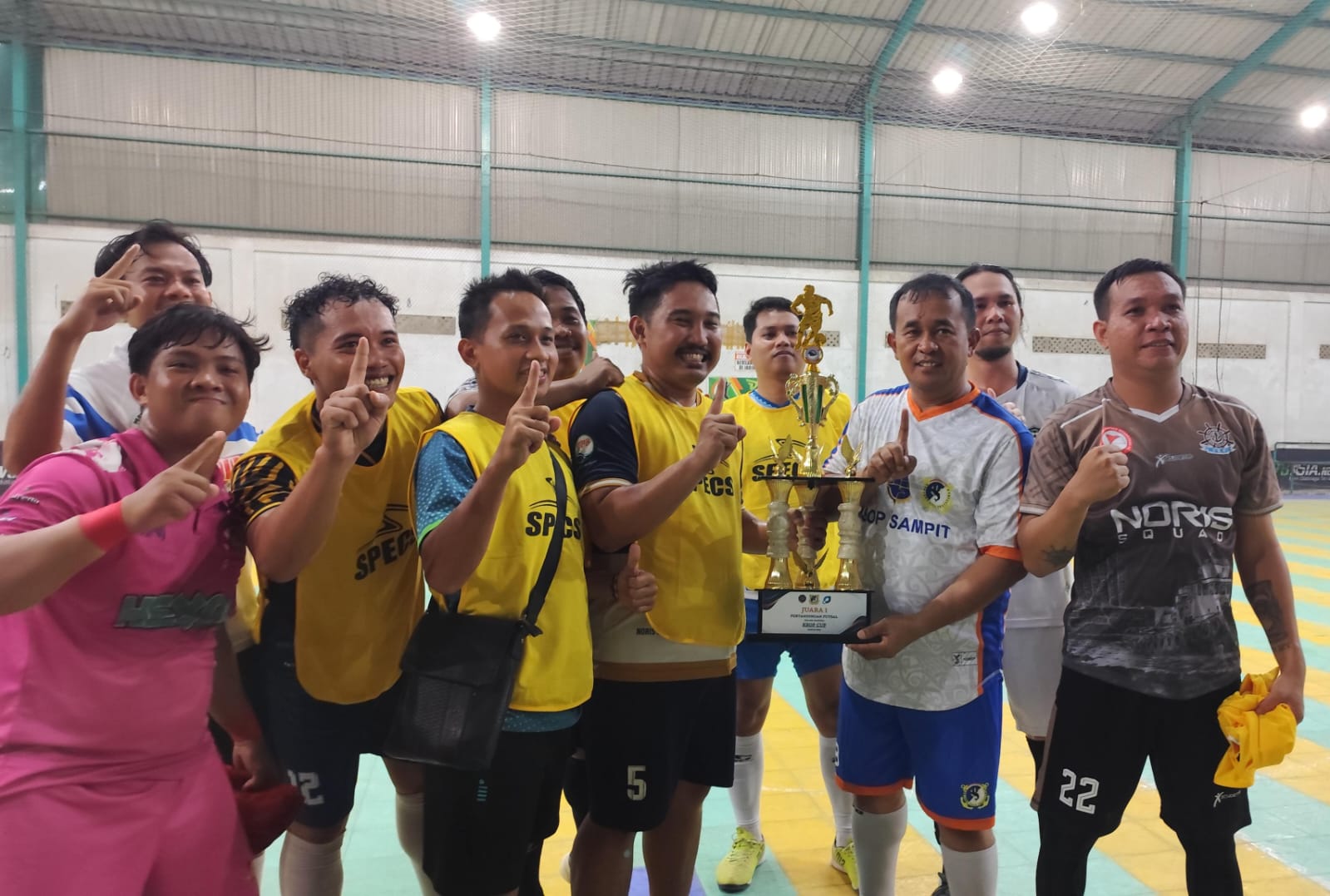 Jalin Sinergi, Insan Perhubungan Gelar Futsal Persahabatan 