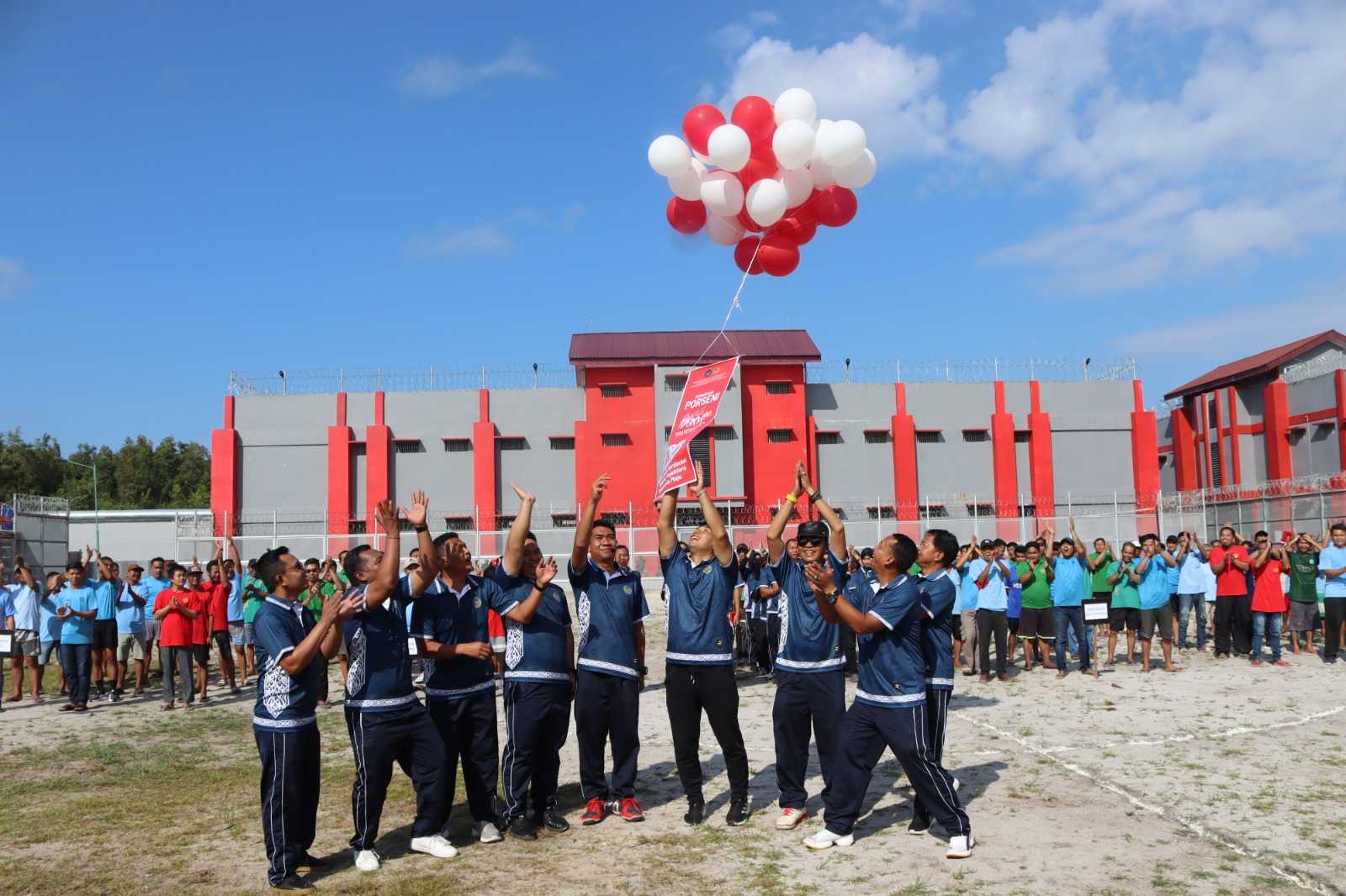 Porseni, Lapas Kelas IIA Ucapkan Terima Kasih kepada Gubernur Kalteng