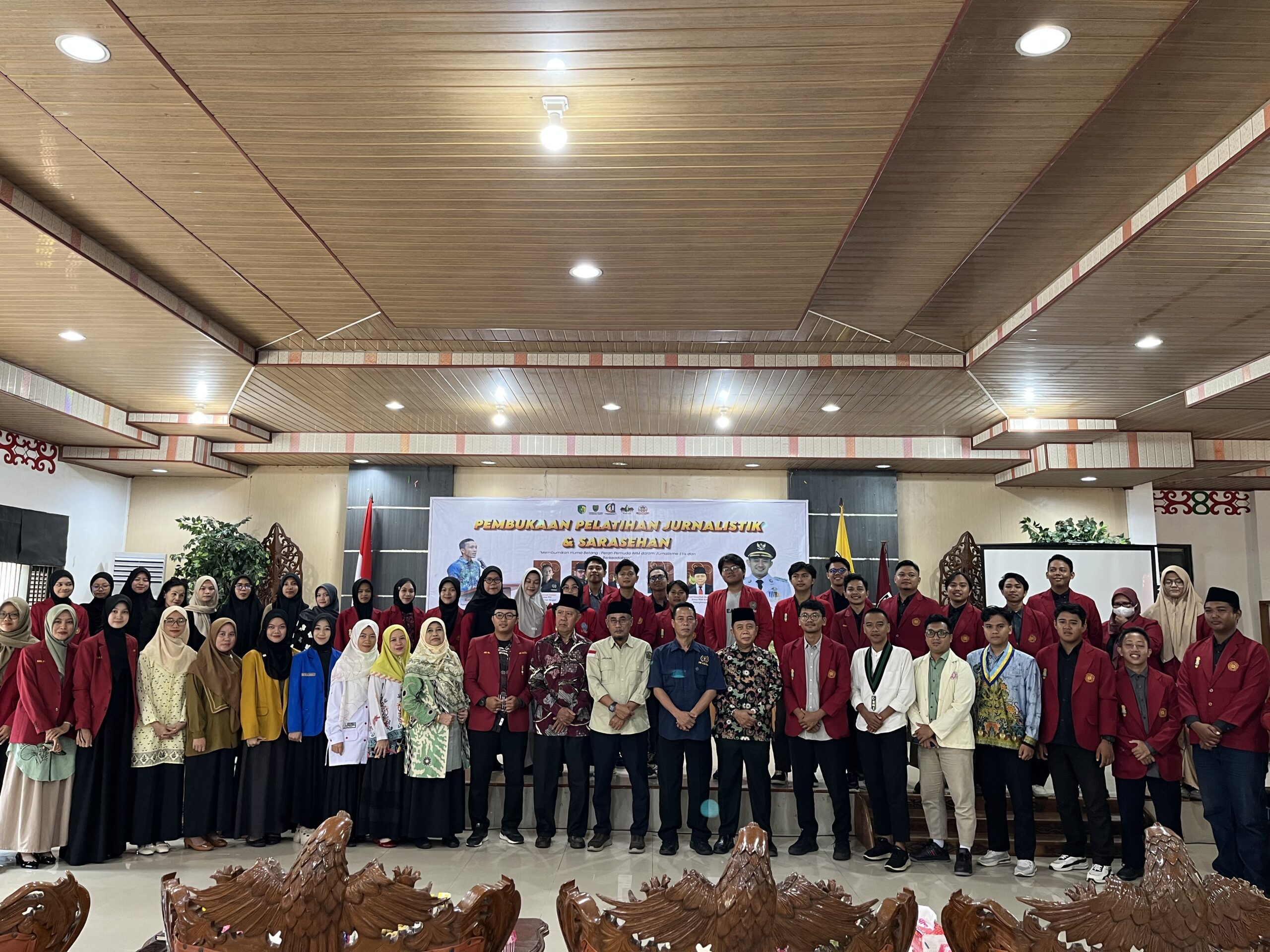 Wali Kota dan PWI Kalteng Dukung Pelatihan Jurnalistik IMM UMPR