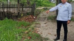 JALAN TJILIK RIWUT KOTIM TERGENANG-Ketua DPRD Minta PU Bertindak