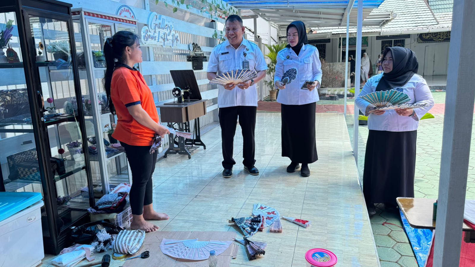 Dari Balik Jeruji, WBP LPP Hasilkan Karya UMKM