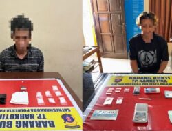 Polresta Palangka Raya Tangkap 2 Pengedar Sabu
