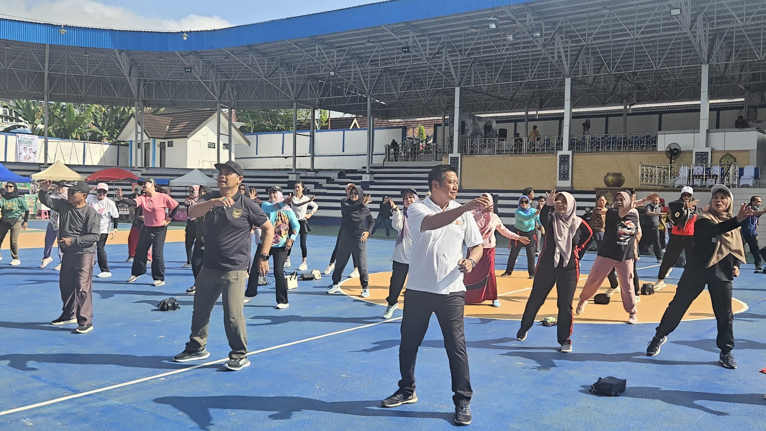 Shalahuddin-Felix Akhiri Masa Kampanye dengan Festival Rakyat Sehat