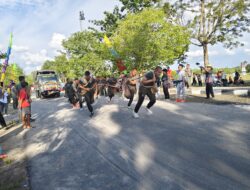 Lomba Tarik Truk Militer Meriahkan HUT RI di Katingan