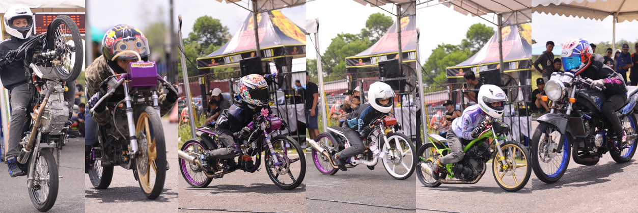 315 Pembalap Ramaikan Borneo Drag Fest Season 3 Final Round