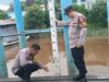 Polsek Bukit Batu Pantau Debit Air Sungai Rungan