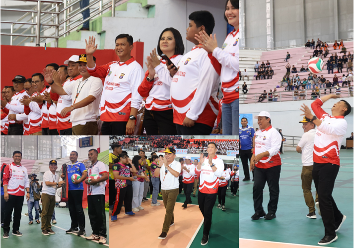 Turnamen Voli Kapolda Cup 2025 Dibuka