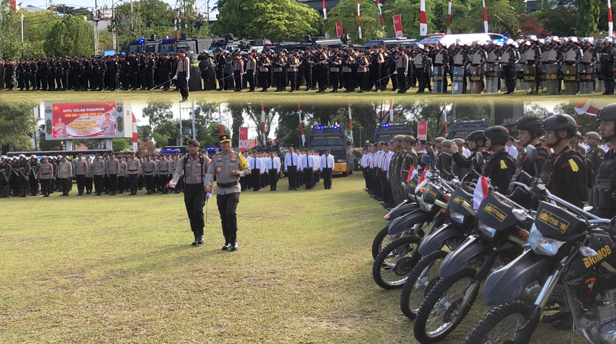 OPERASI AMAN NUSA I-Polda Kalteng Pulihkan Kamtibmas Pasca Demo