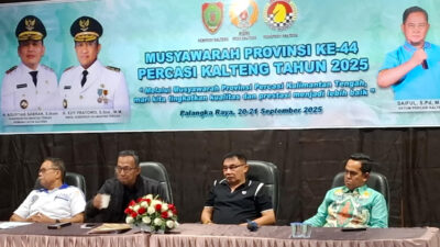 Prof Andrie Elia Embang Pimpin PERCASI Kalteng