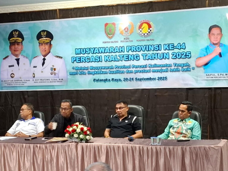 Prof Andrie Elia Embang Pimpin PERCASI Kalteng