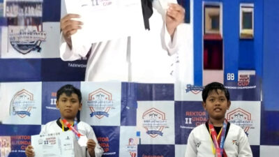 Taekwondo Kobar Borong 89 Medali Rektor Unda Cup 2025