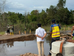 Jalan Kereng Pangi-Sampit Putus, Gubernur Respons Cepat